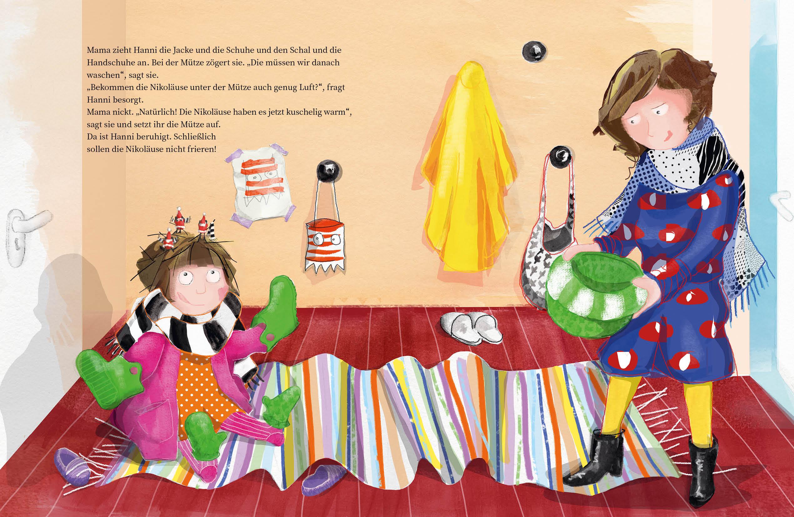 Beispielinhalt (Bild) Hanni hat Nikoläuse