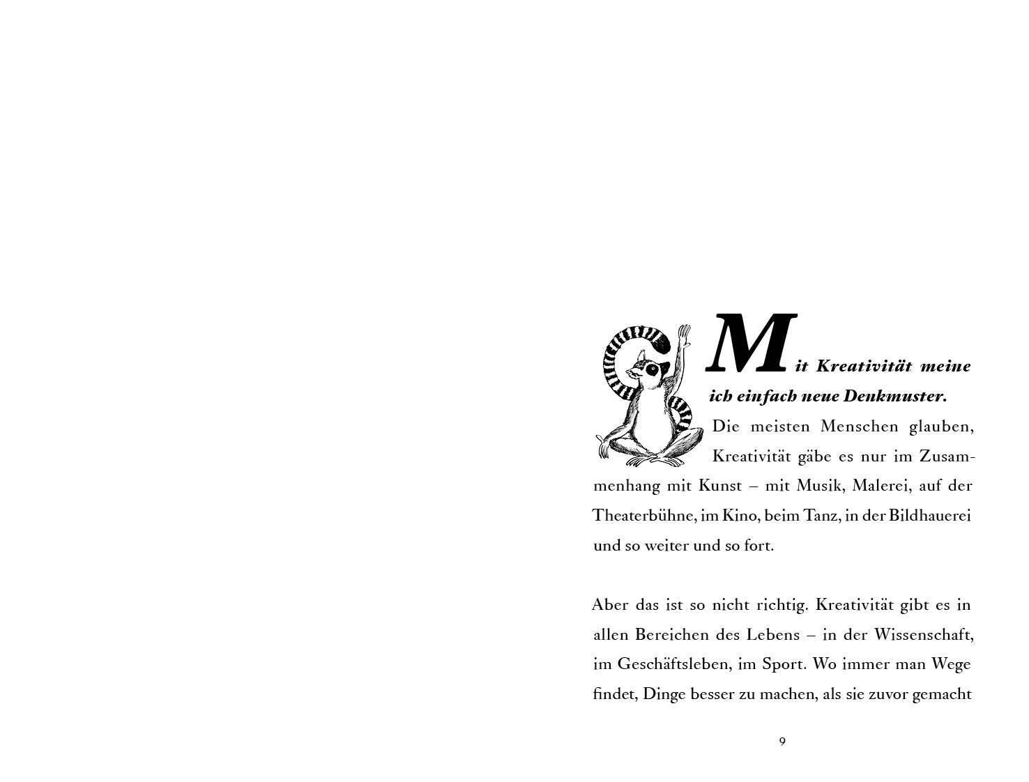 Beispielinhalt (Bild) Kreativ sein und anders denken - Eine Anleitung vom legendären Monty Python-Komiker