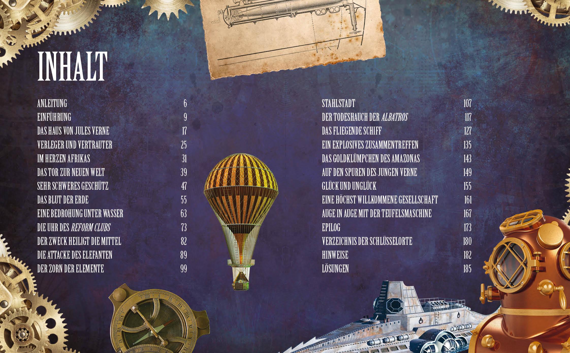 Beispielinhalt (Bild) Escape History - Attentat auf Jules Verne: Interaktives Live-Escape-Game zum Immer-wieder-neu-lösen