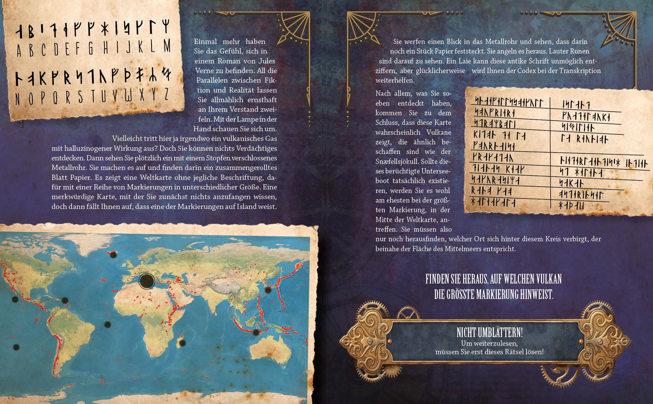 Beispielinhalt (Bild) Escape History - Attentat auf Jules Verne: Interaktives Live-Escape-Game zum Immer-wieder-neu-lösen
