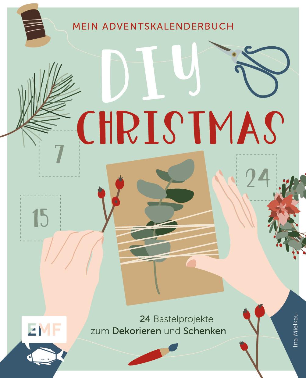 Vorderes Coverbild Mein Adventskalender-Buch: DIY Christmas