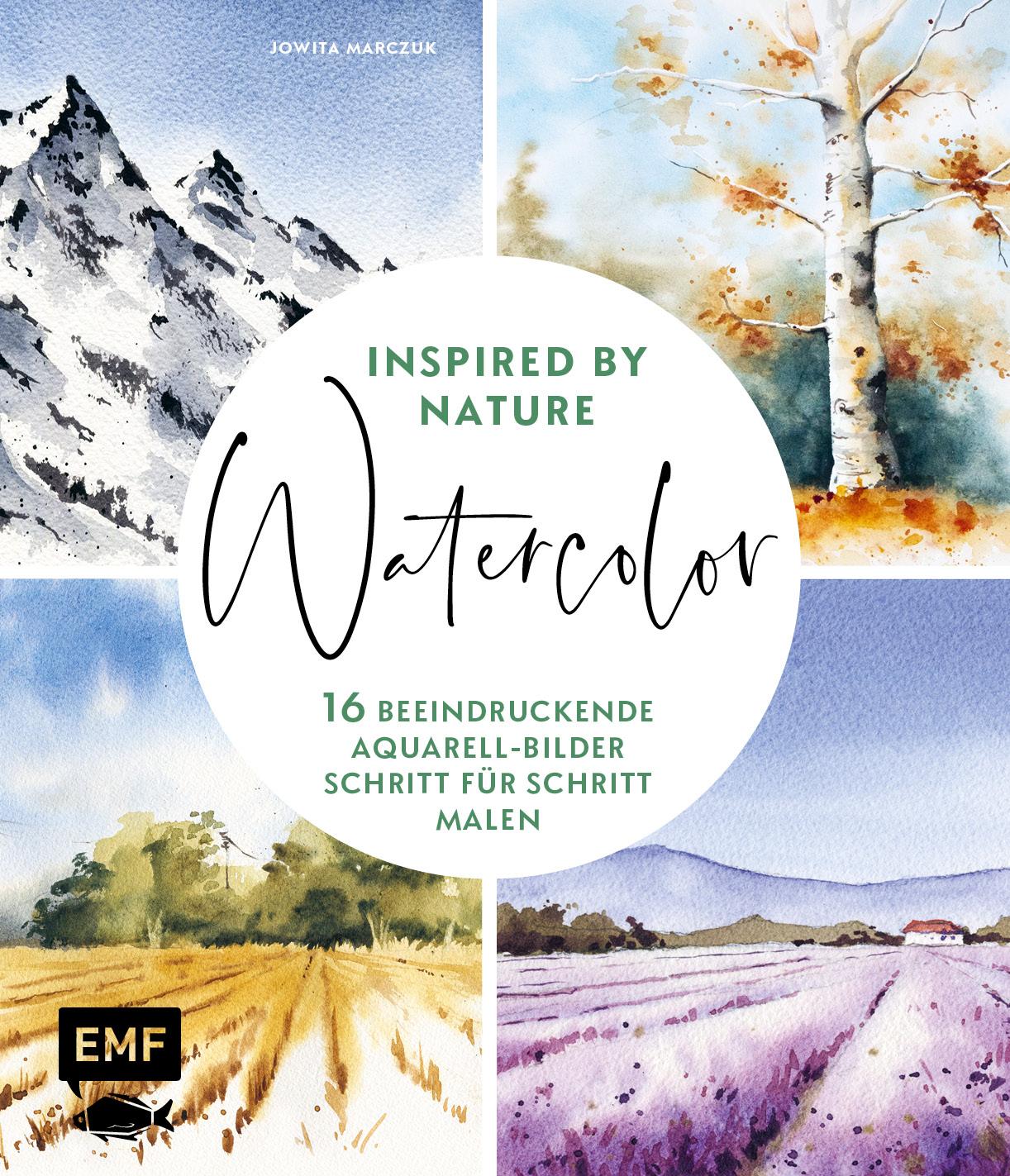 Vorderes Coverbild Watercolor inspired by Nature