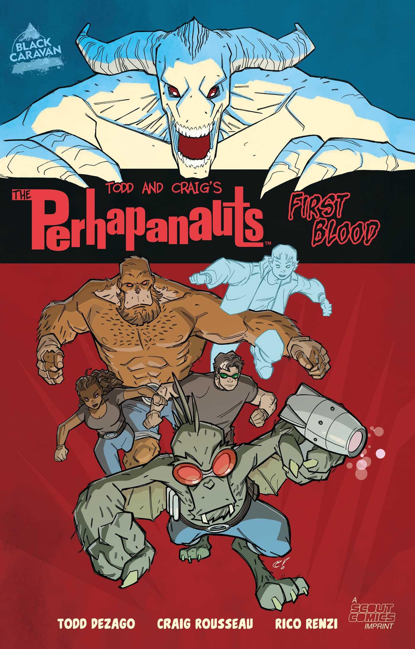 Vorderes Coverbild The Perhapanauts First Blood