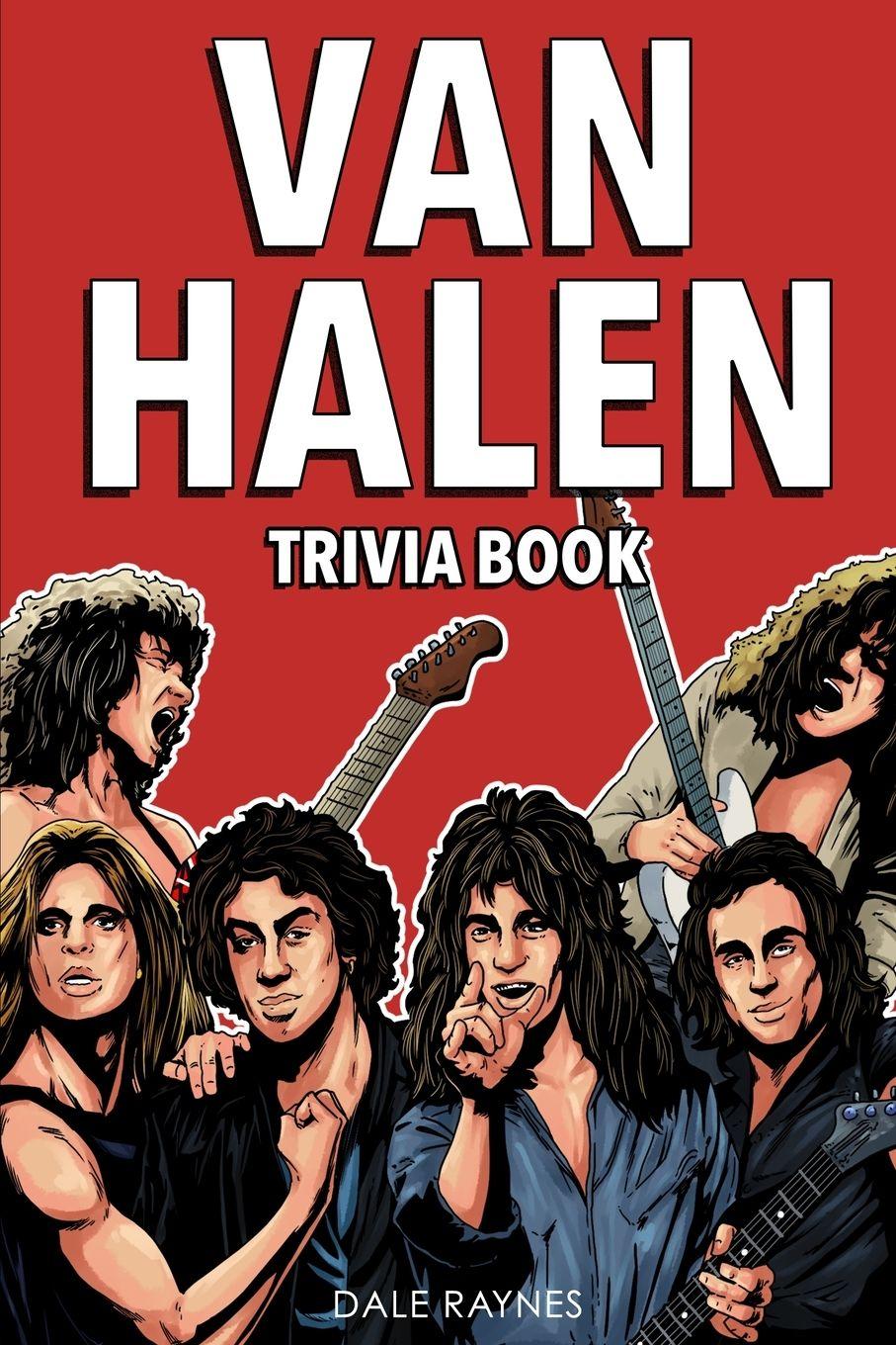 Vorderes Coverbild Van Halen Trivia Book
