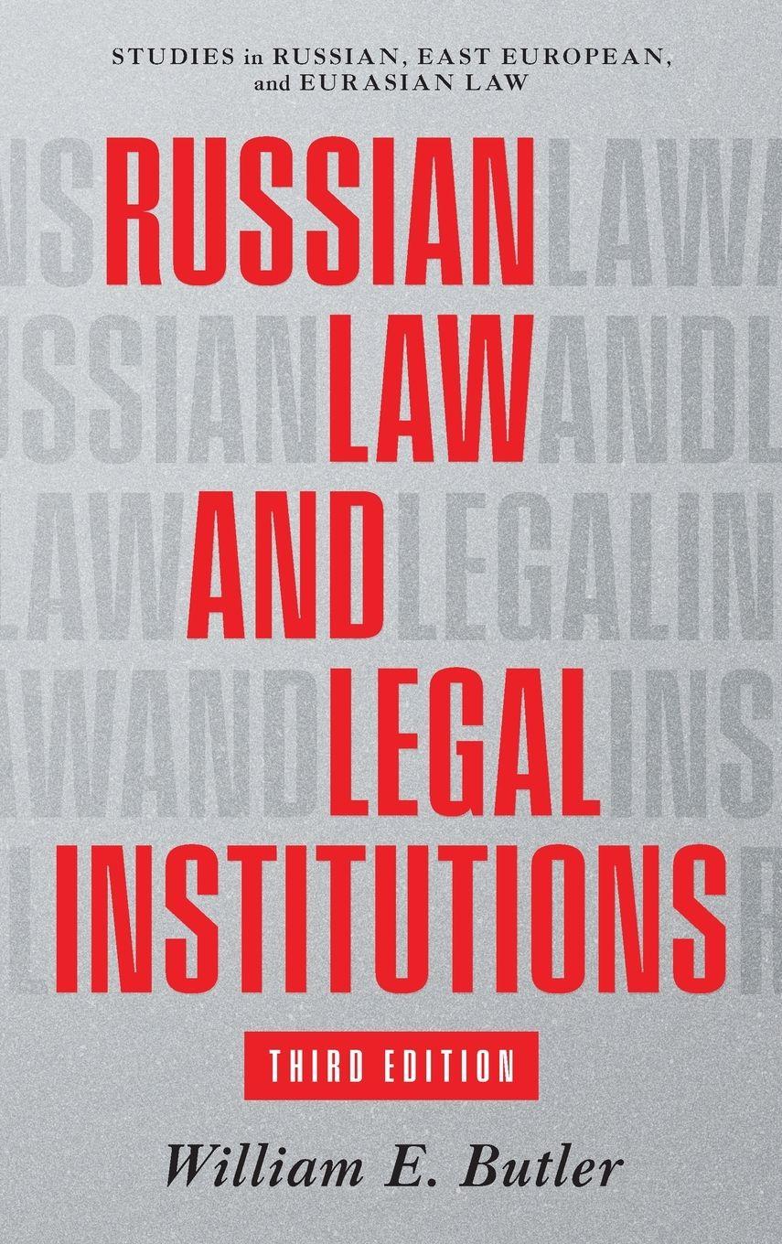 Vorderes Coverbild Russian Law and Legal Institutions