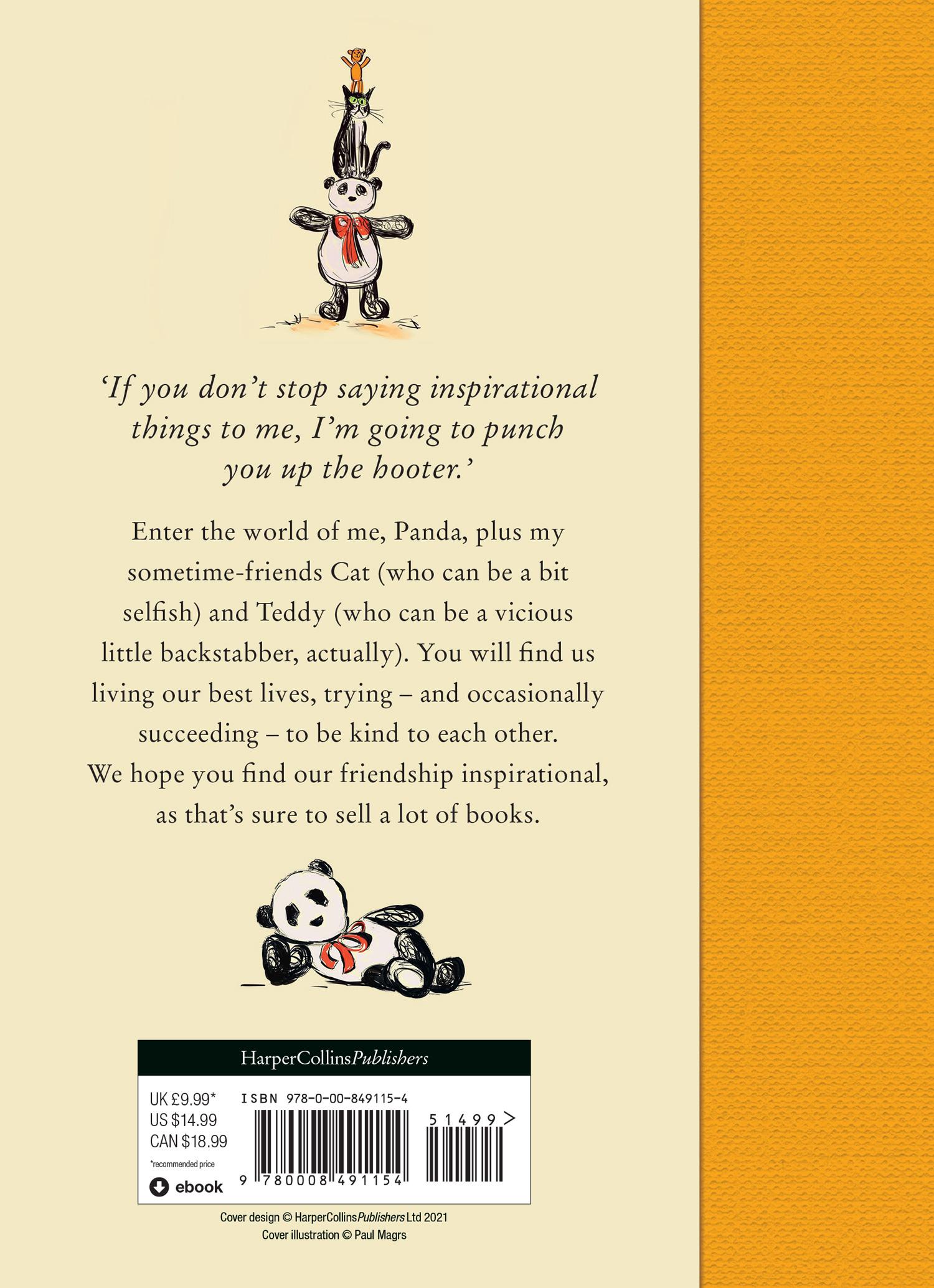 Rückseitencover The Panda, the Cat and the Dreadful Teddy