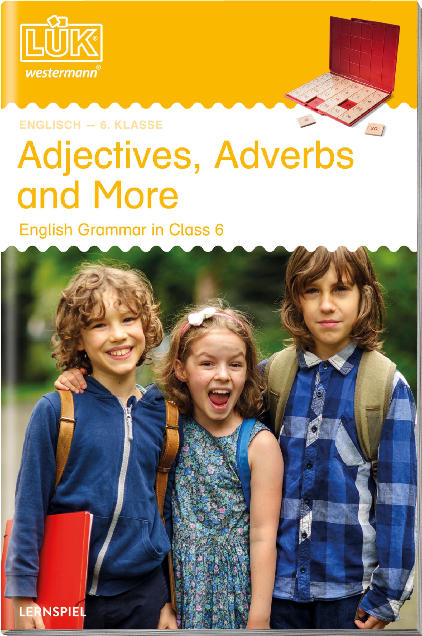 Vorderes Coverbild LÜK. English Grammar. 6. Klasse - Englisch: Adjectives, Adverbs and More