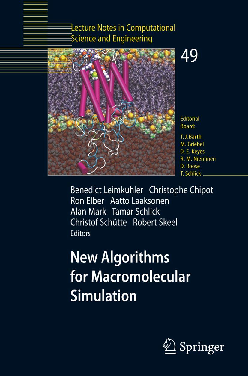 Vorderes Coverbild New Algorithms for Macromolecular Simulation