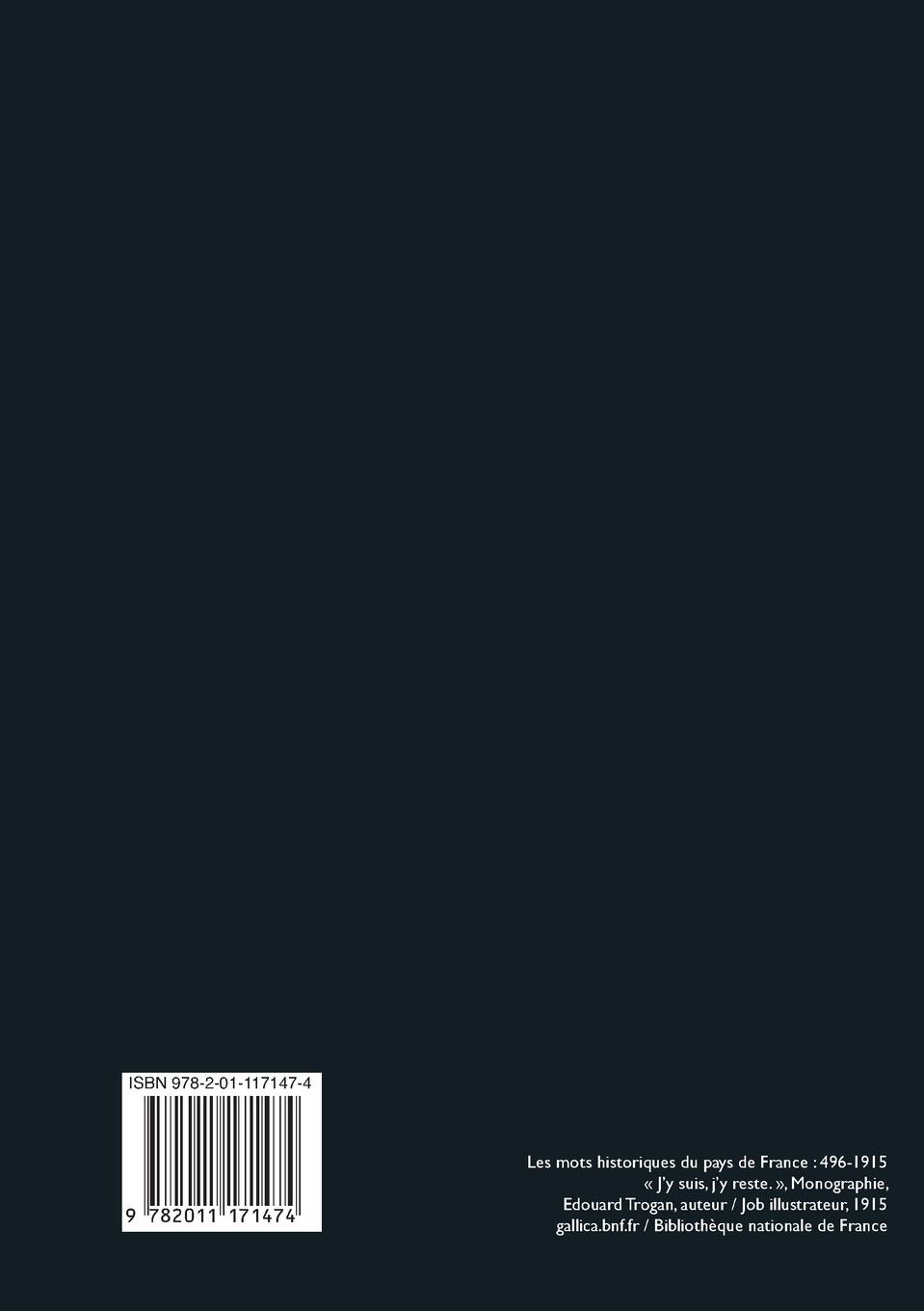 Rückseitencover Carnet Ligné Conquérants