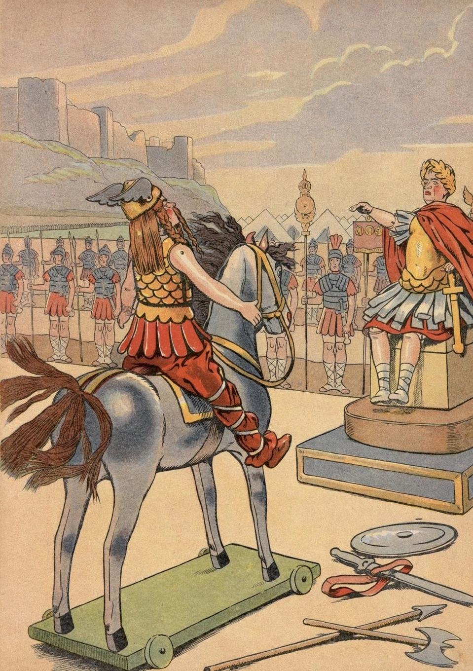 Vorderes Coverbild Carnet Blanc: Jouons À l'Histoire La France Alésia