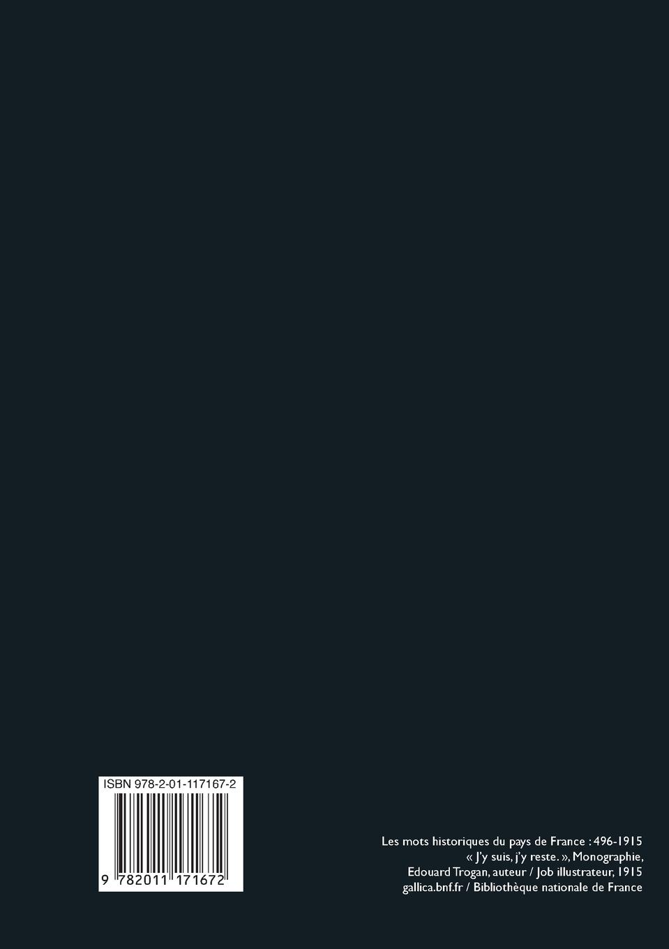 Rückseitencover Carnet Blanc: Conquérants