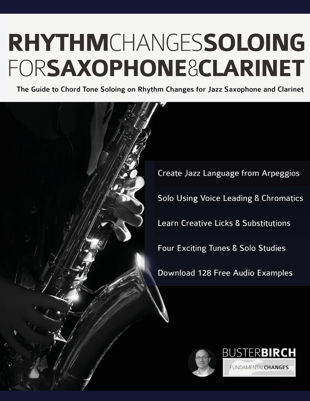 Vorderes Coverbild Rhythm Changes Soloing for Saxophone & Clarinet
