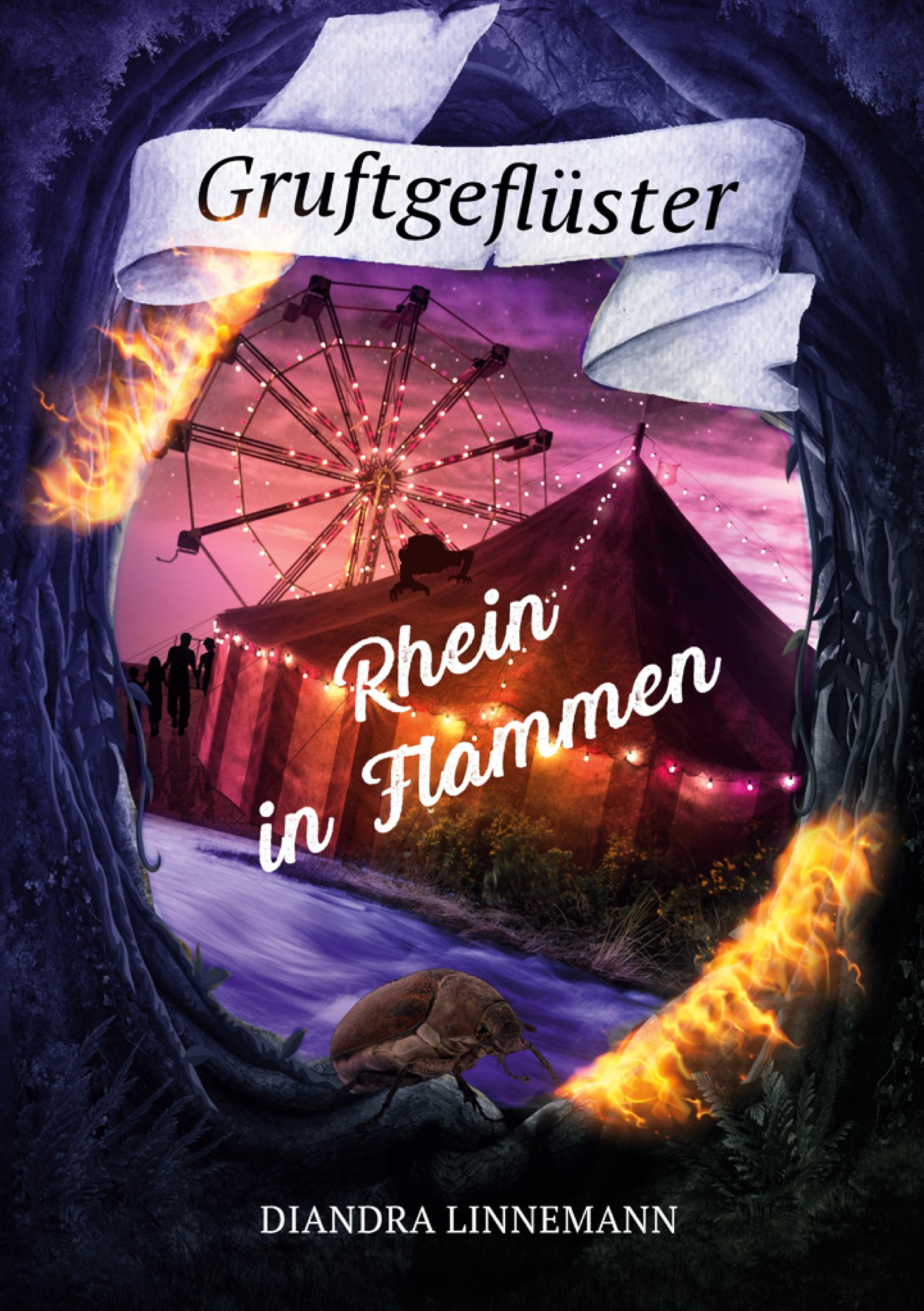 Vorderes Coverbild Rhein in Flammen