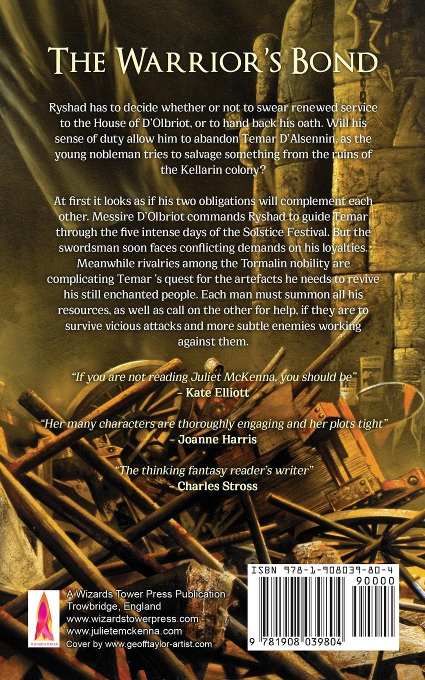 Rückseitencover The Warrior's Bond