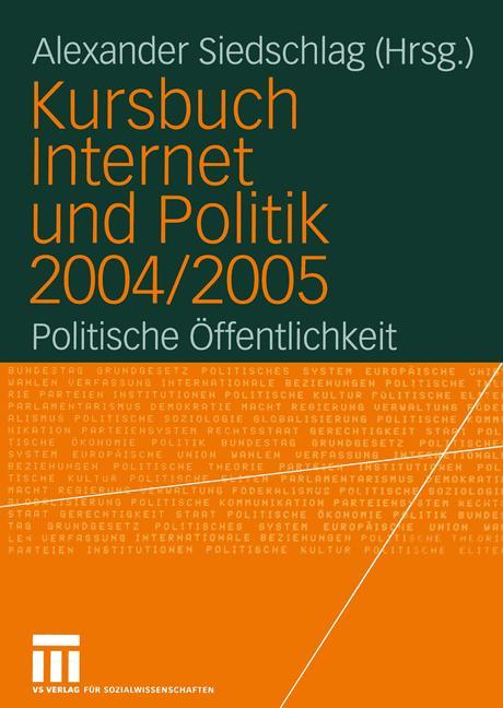 Vorderes Coverbild Kursbuch Internet und Politik 2004/2005