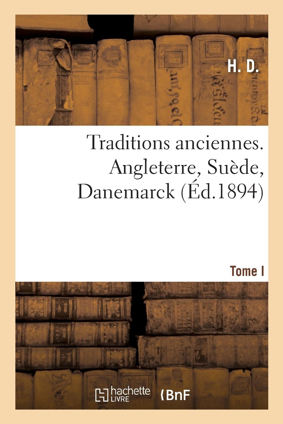 Vorderes Coverbild Traditions Anciennes. Angleterre, Suède, Danemarck