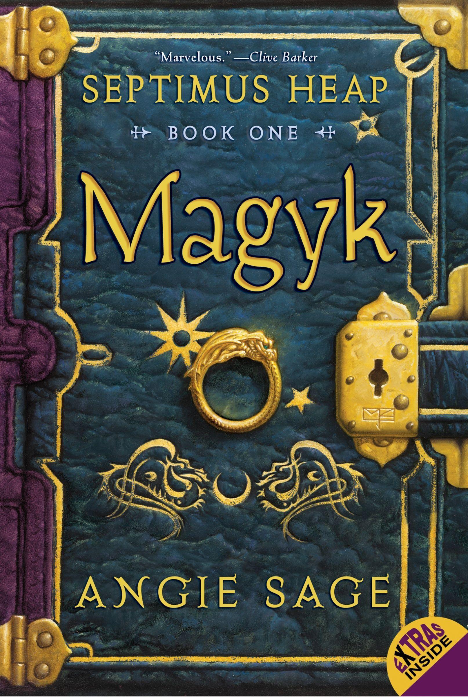 Vorderes Coverbild Septimus Heap 1. Magyk