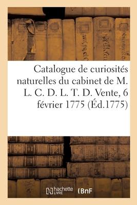 Vorderes Coverbild Catalogue de Curiosités Naturelles d'Un Bon Choix, Consistant En Mines d'Or, d'Argent
