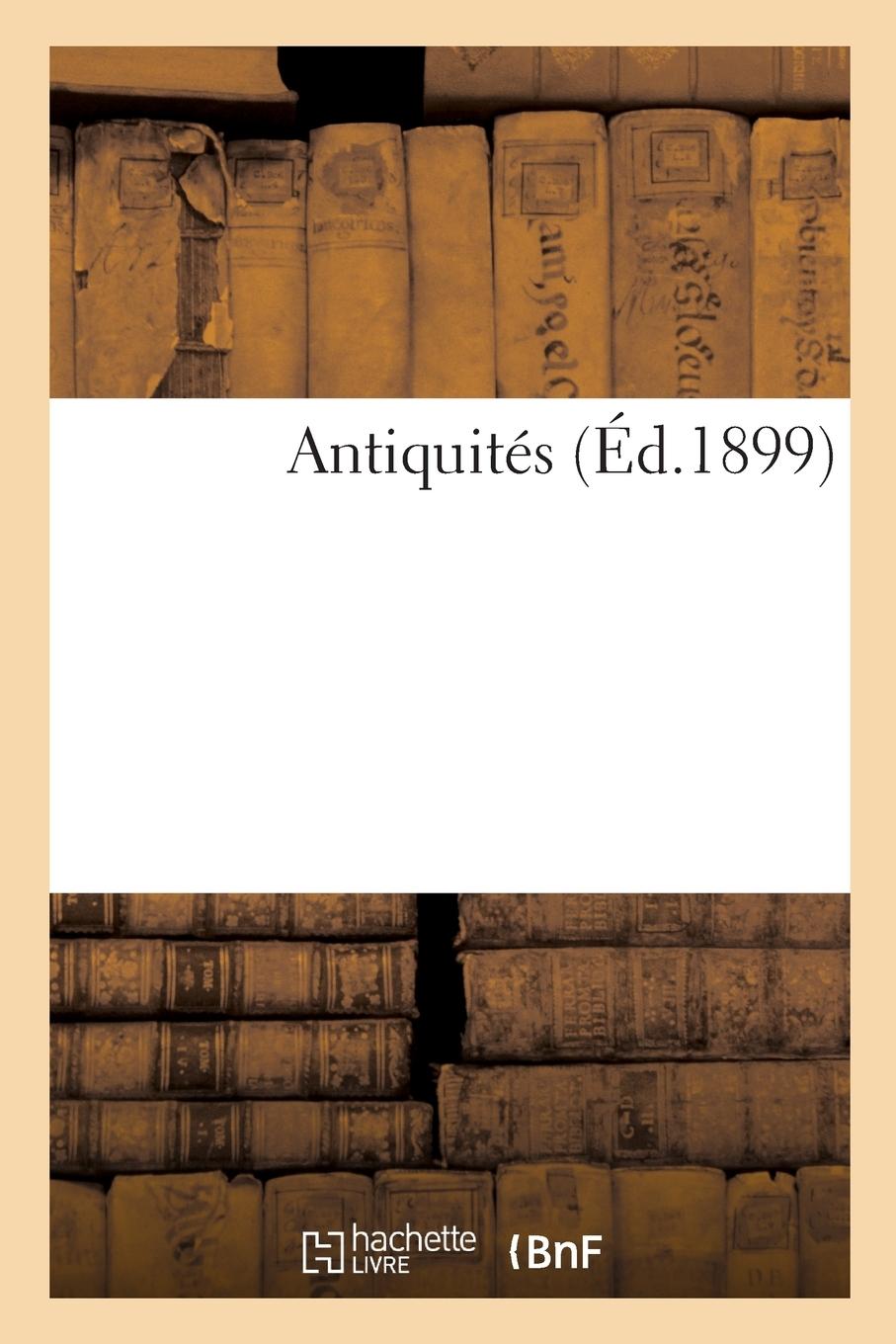 Vorderes Coverbild Antiquités