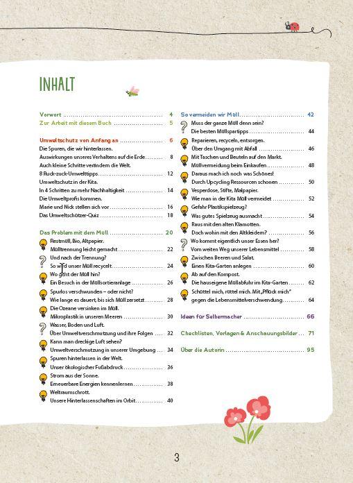 Beispielinhalt (Bild) Die Kita-Umwelt-Retter: Müllvermeidung