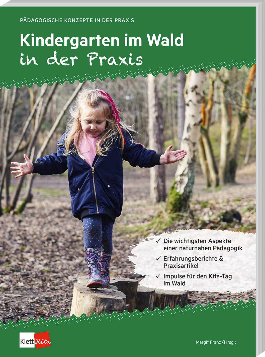 Vorderes Coverbild Kindergarten im Wald in der Praxis