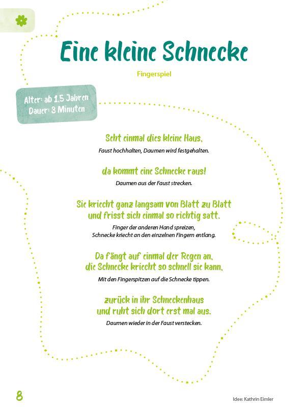 Beispielinhalt (Bild) Das Krippen-Jahreszeitenbuch: Morgenkreis