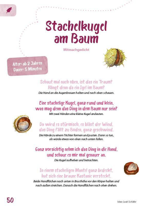 Beispielinhalt (Bild) Das Krippen-Jahreszeitenbuch: Morgenkreis