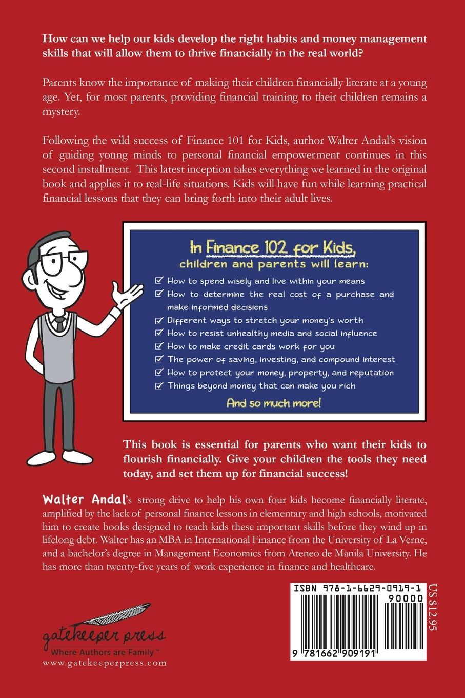 Rückseitencover Finance 102 for Kids