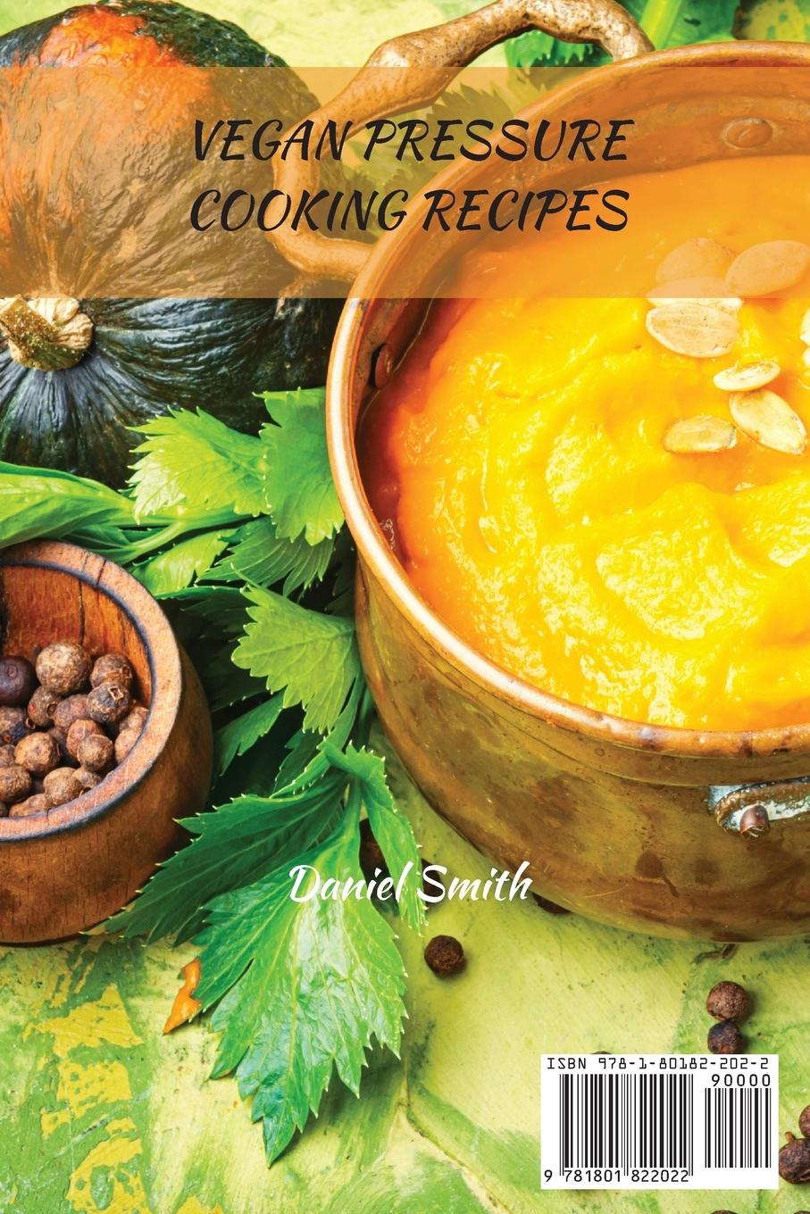 Rückseitencover VEGAN PRESSURE COOKING RECIPES