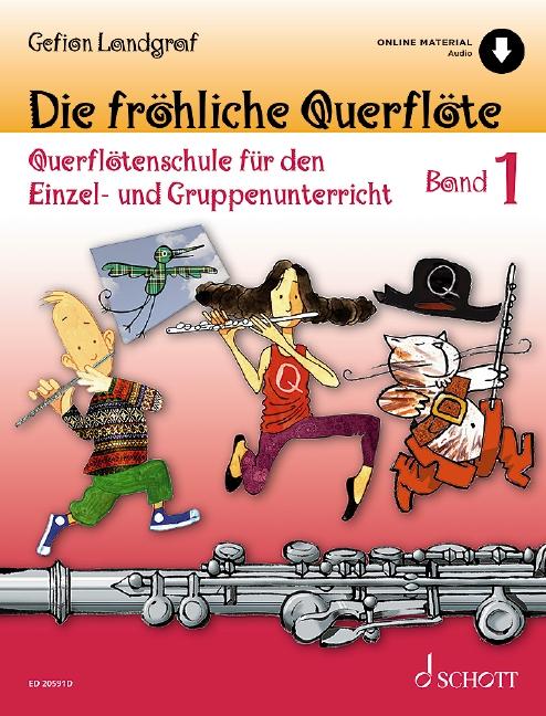 Vorderes Coverbild Die fröhliche Querflöte