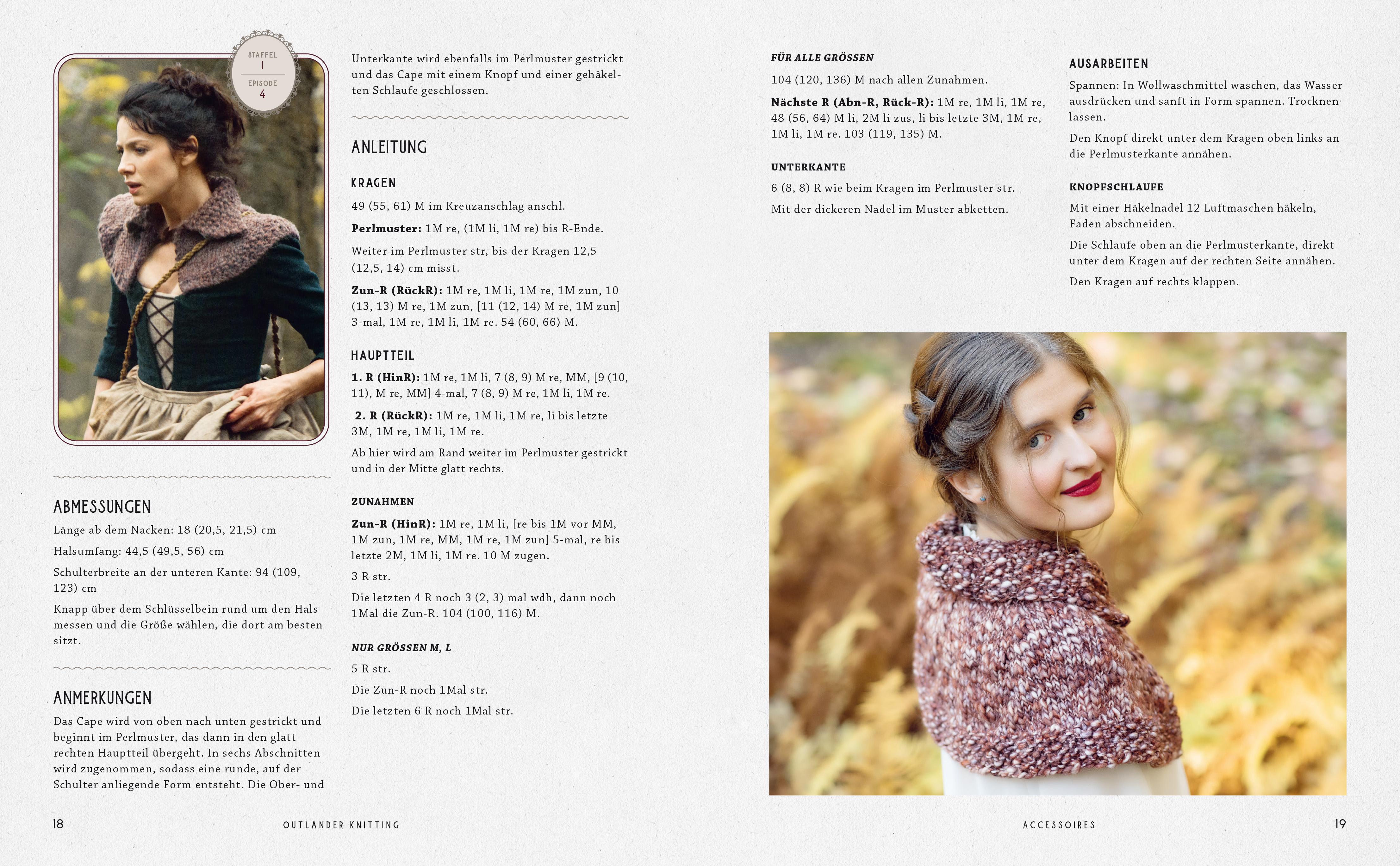 Beispielinhalt (Bild) Outlander Knitting