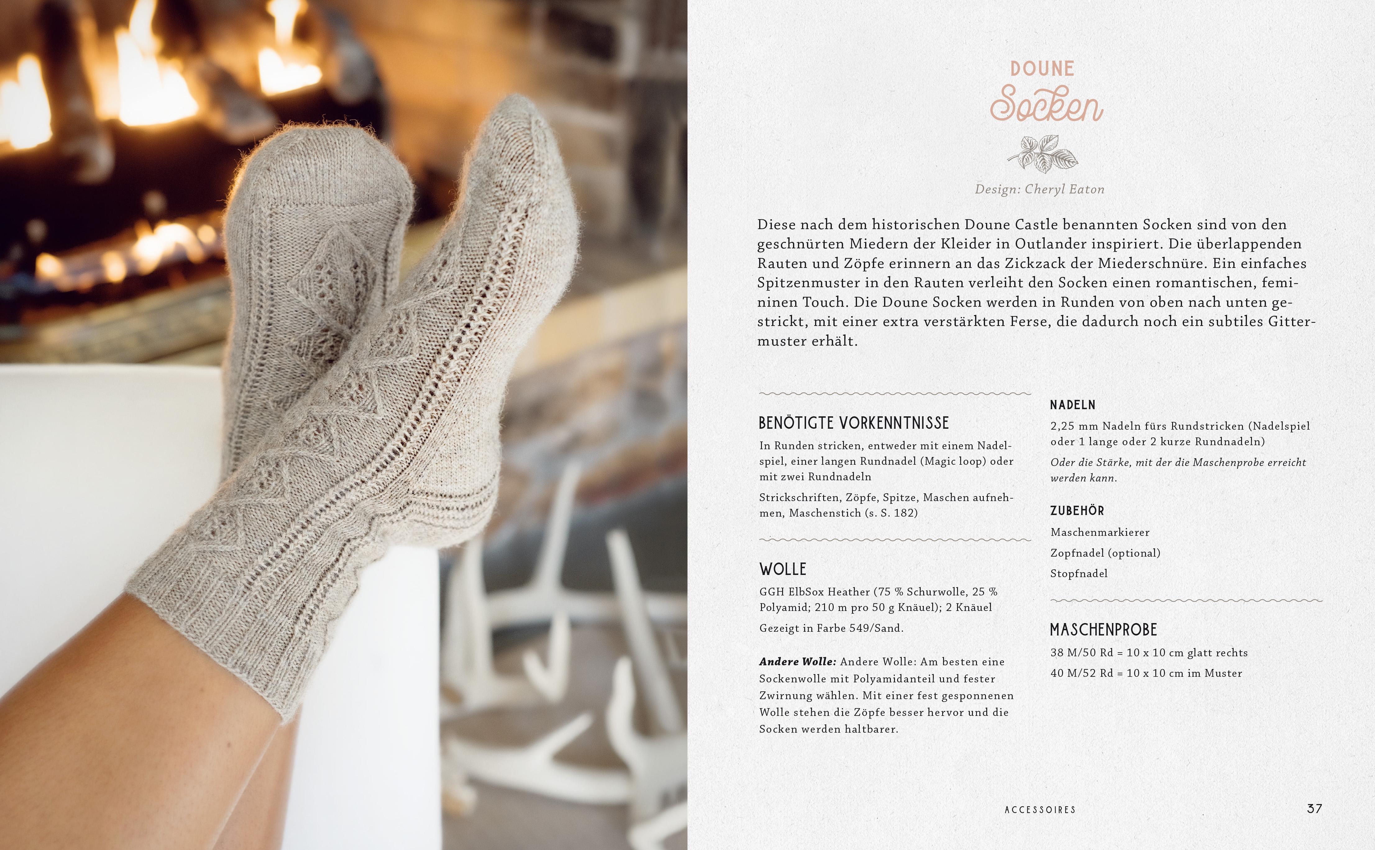 Beispielinhalt (Bild) Outlander Knitting