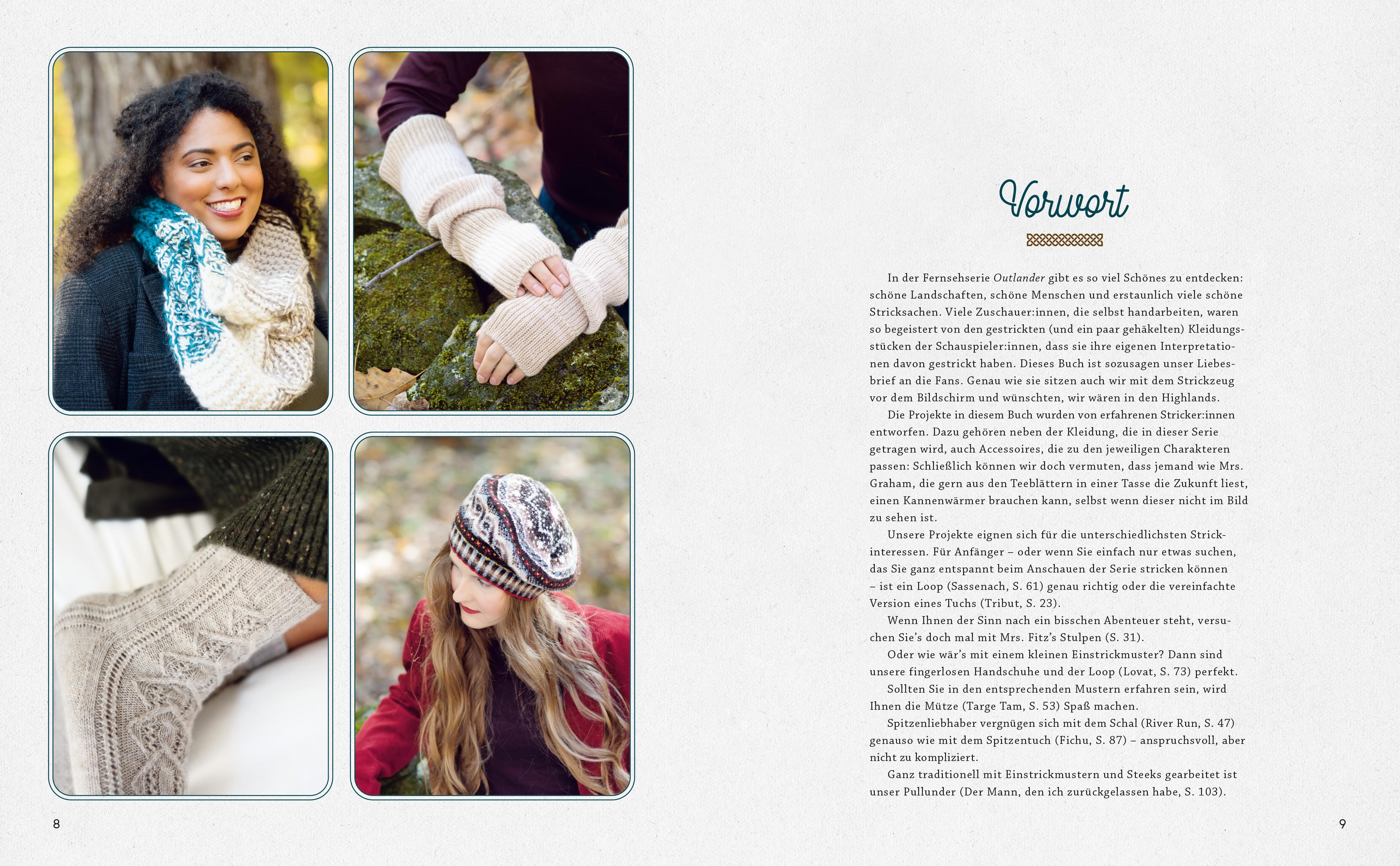 Beispielinhalt (Bild) Outlander Knitting