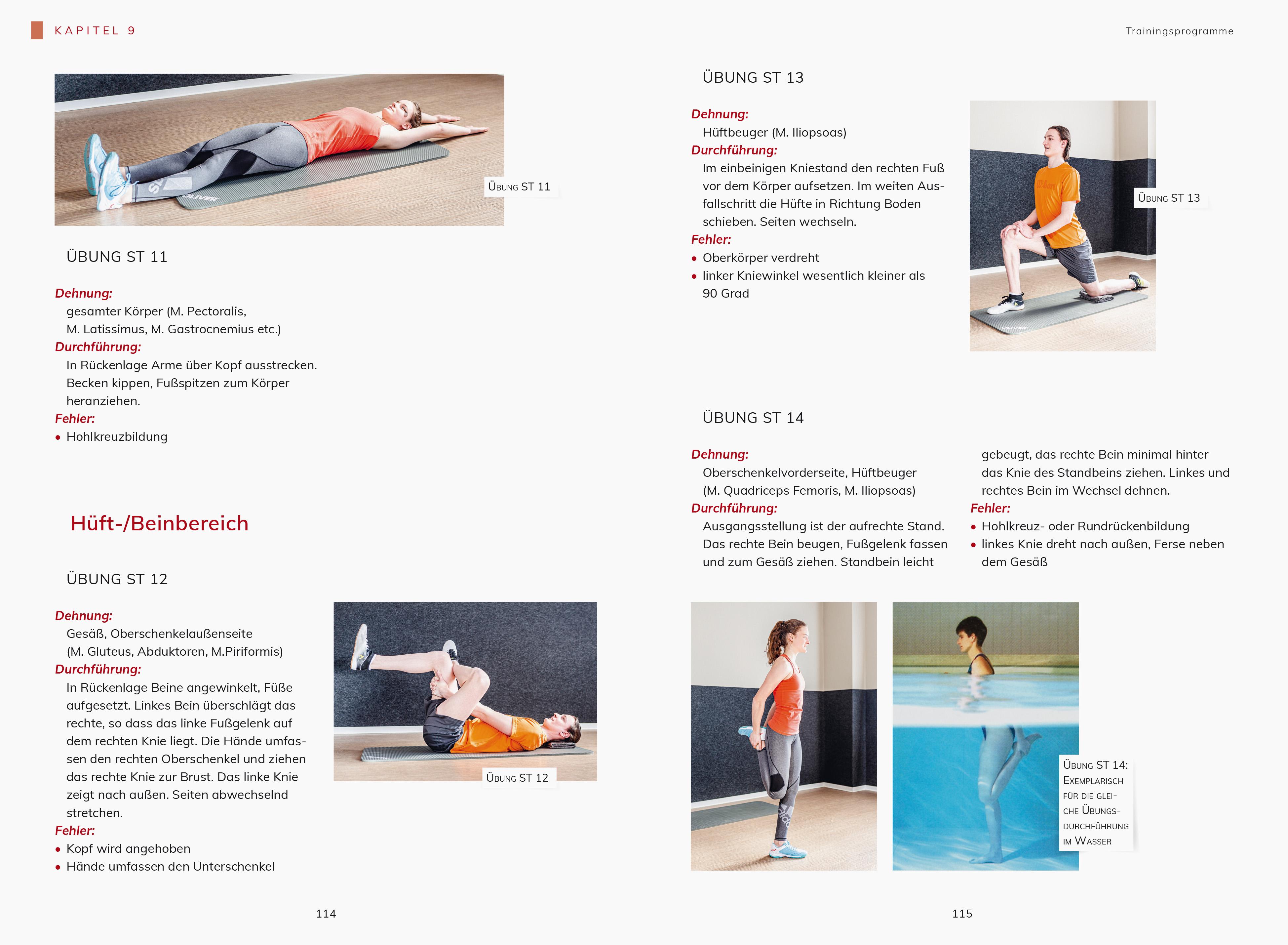 Beispielinhalt (Bild) Aqua Fitness. Gelenkschonende Wassergymnastik für mehr Ausdauer, Beweglichkeit und Kraft