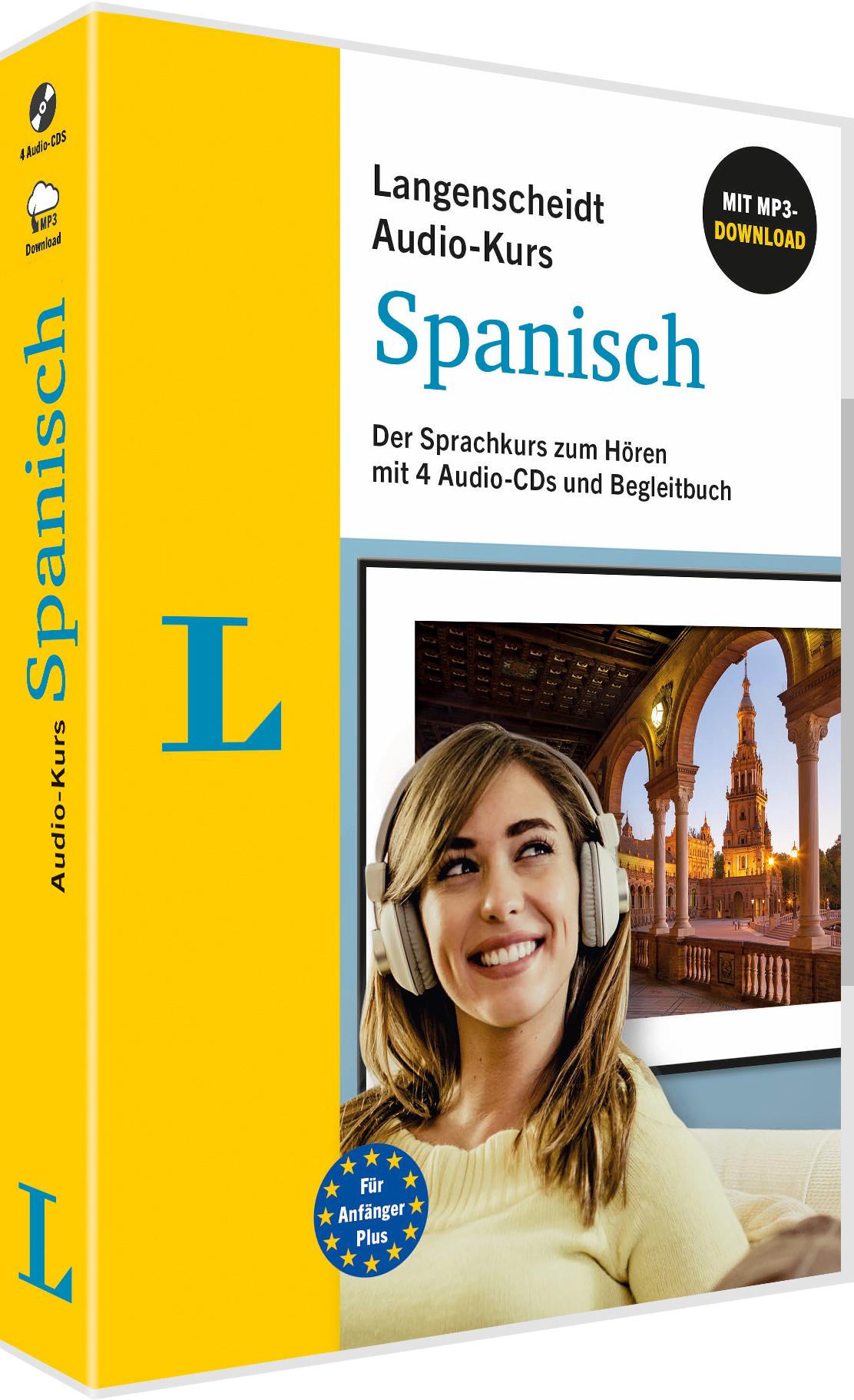 Vorderes Coverbild Langenscheidt Audio-Kurs Spanisch mit 4 Audio-CDs und Begleitbuch