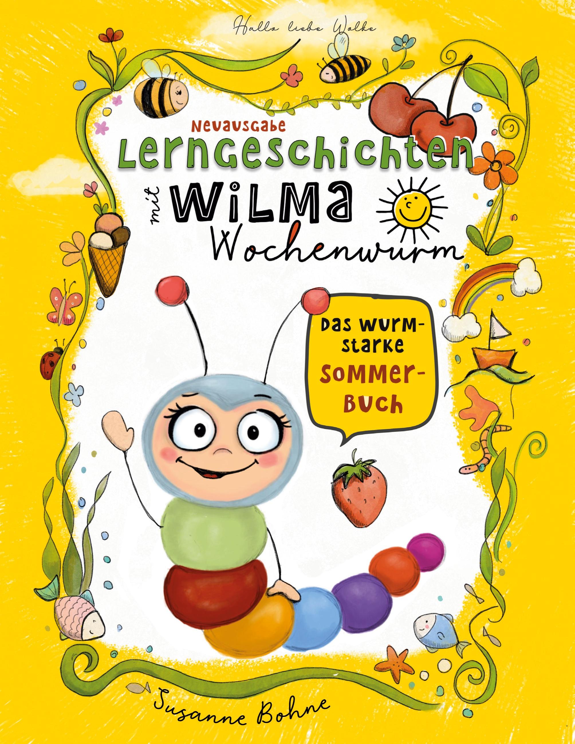Vorderes Coverbild Lerngeschichten mit Wilma Wochenwurm - Das wurmstarke Sommerbuch