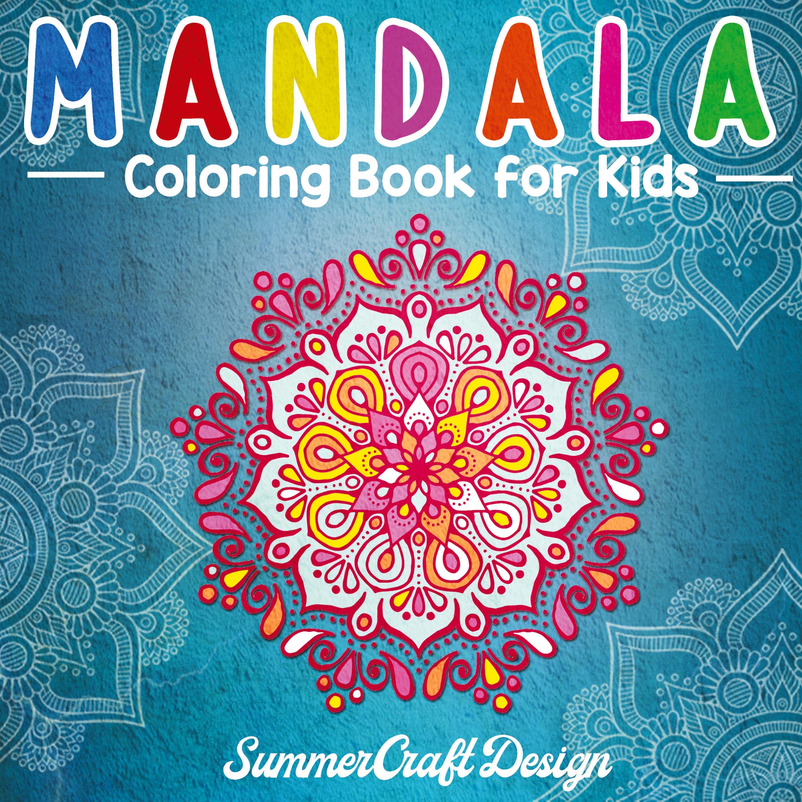 Vorderes Coverbild Mandala Coloring Book for Kids