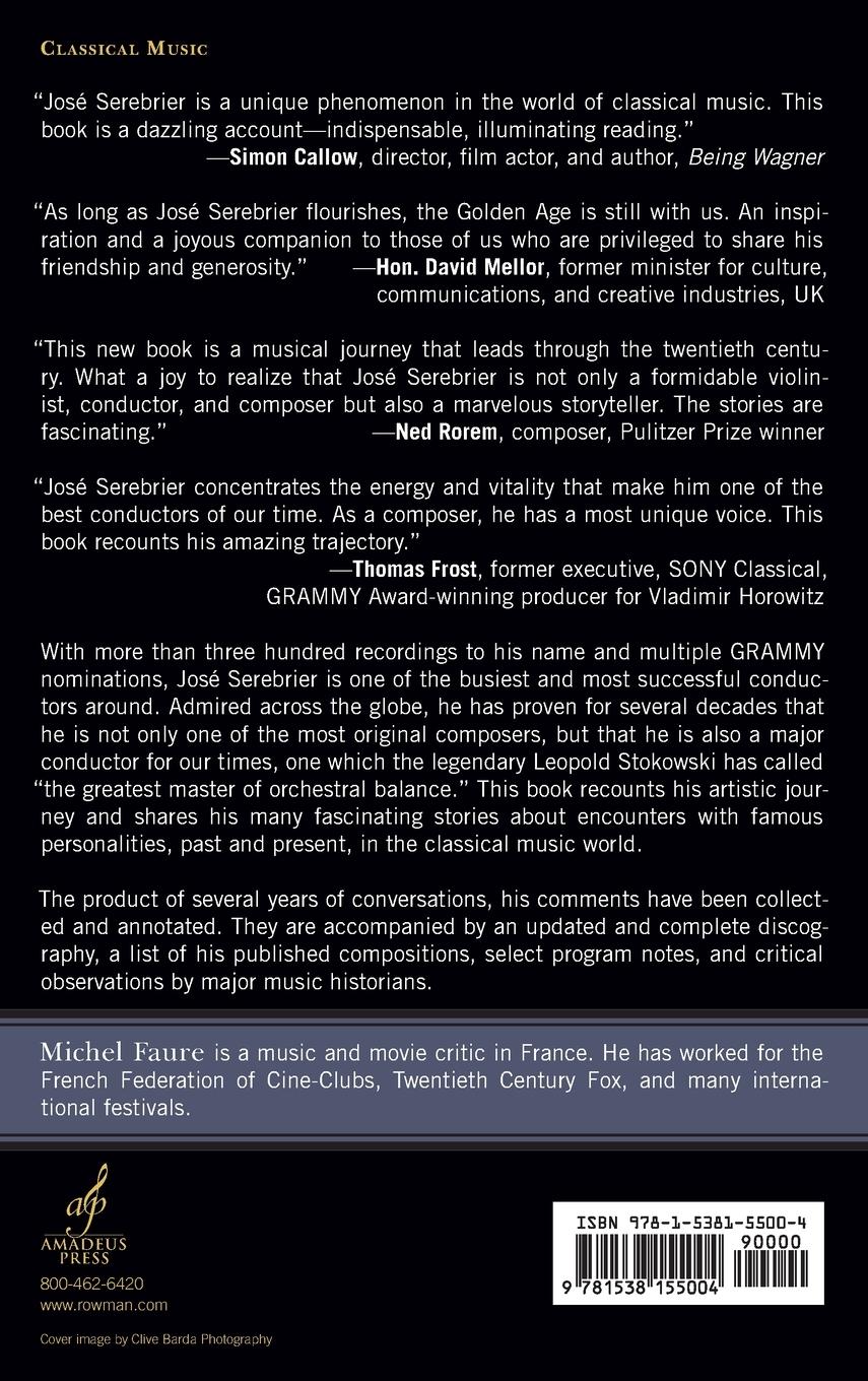 Rückseitencover José Serebrier