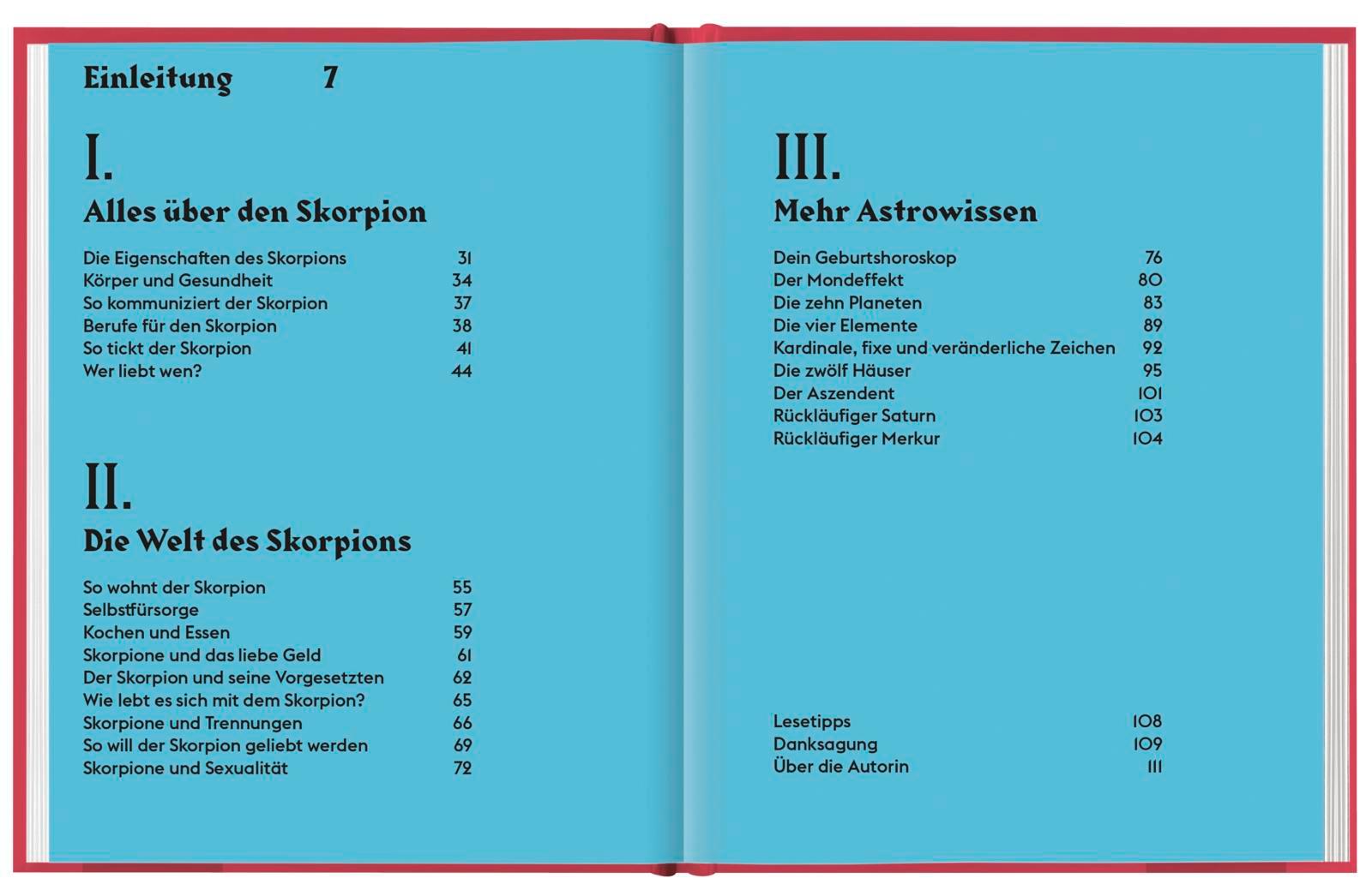 Beispielinhalt (Bild) Skorpion