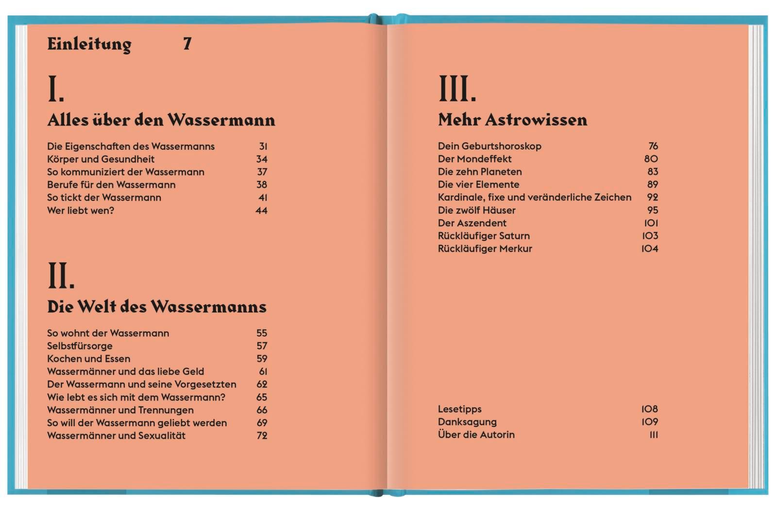 Beispielinhalt (Bild) Wassermann