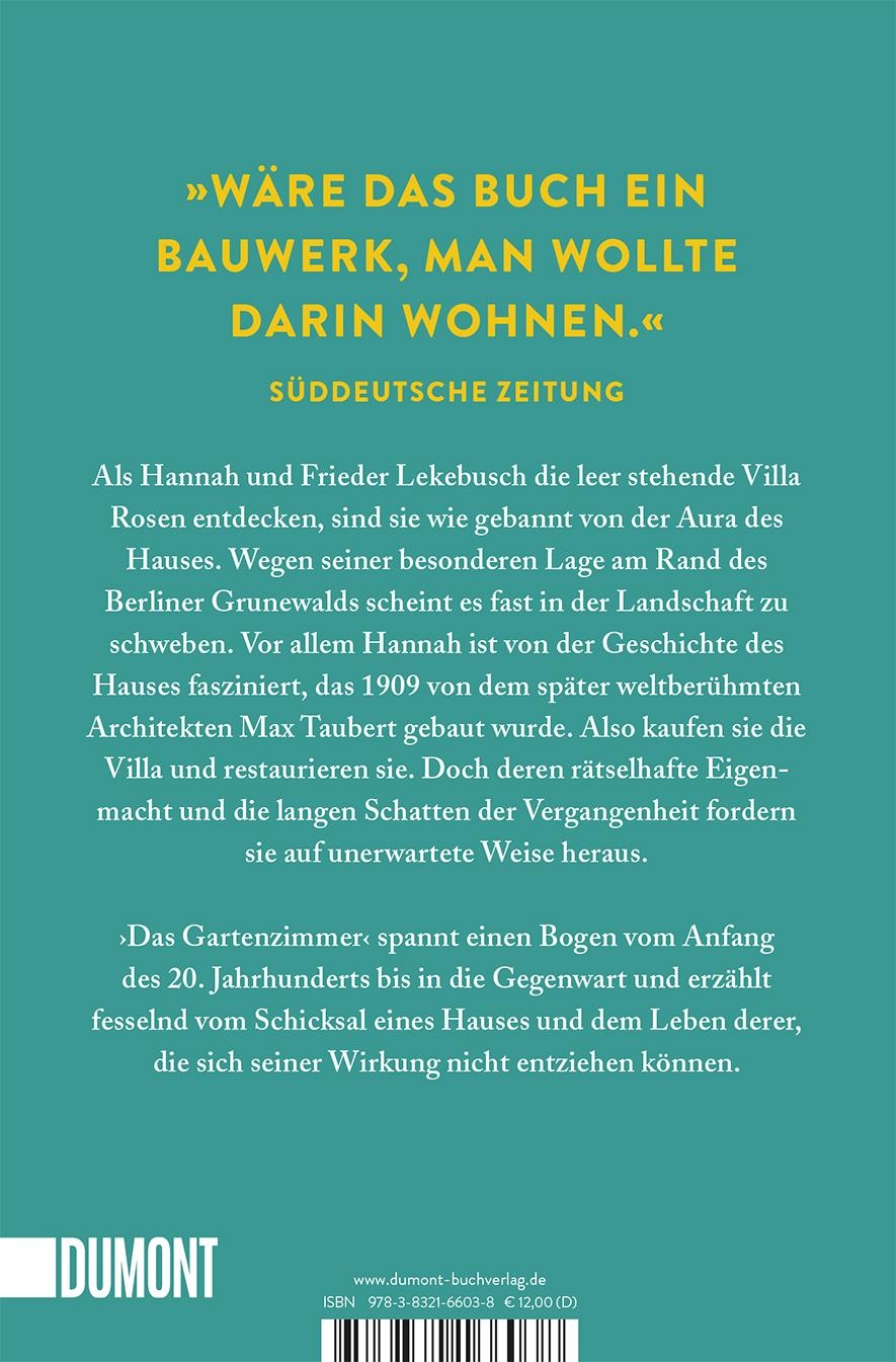 Rückseitencover Das Gartenzimmer