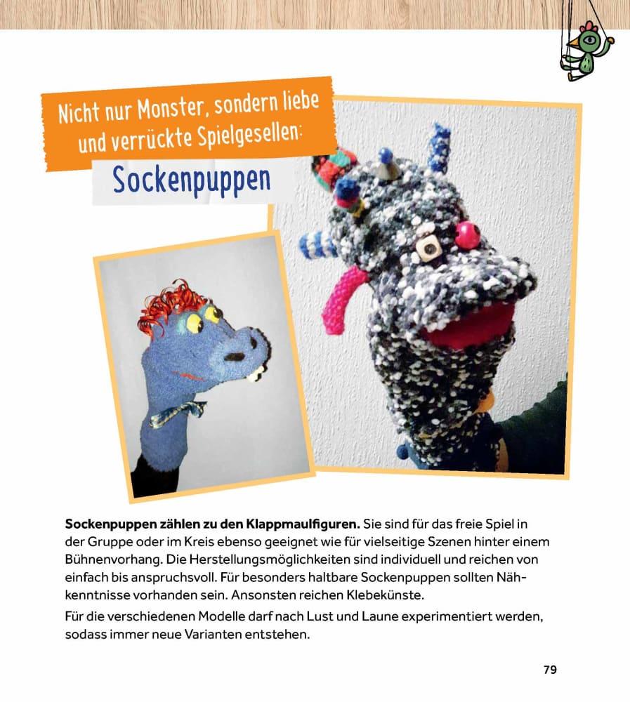 Beispielinhalt (Bild) Puppentheater mit Kindern