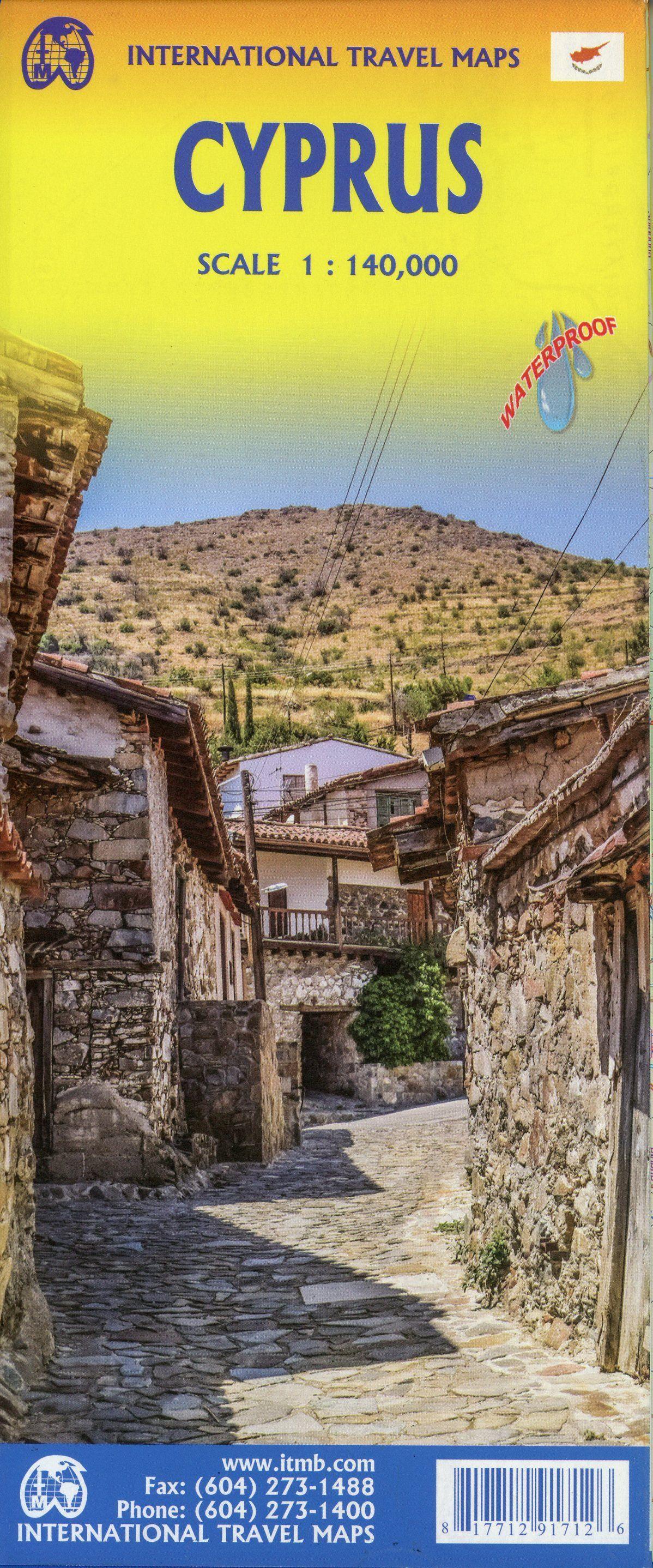 Vorderes Coverbild Cyprus 1:40 000