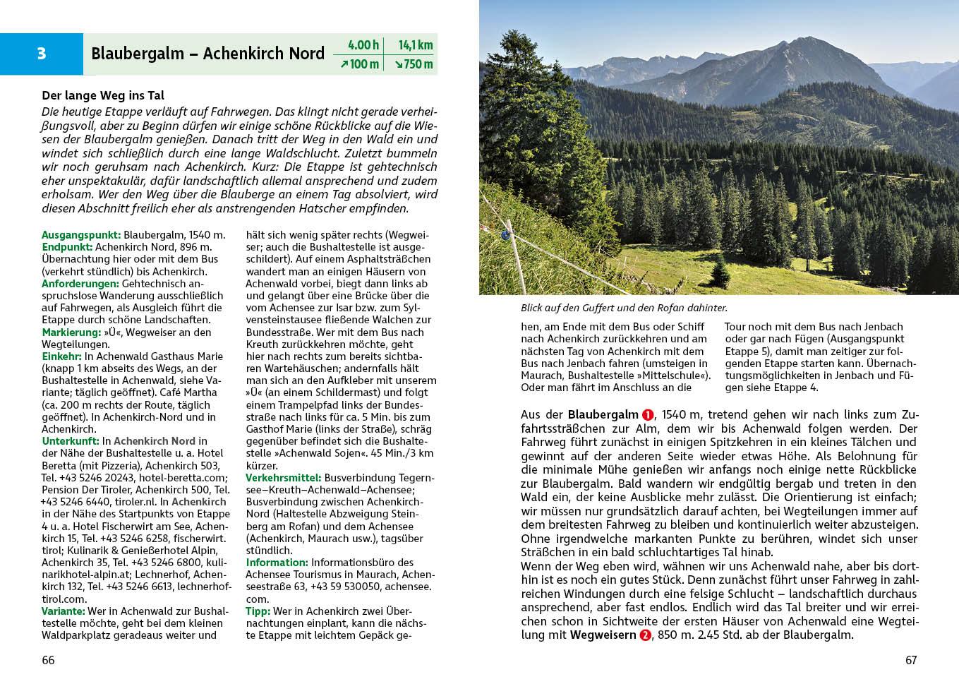 Beispielinhalt (Bild) Alpenüberquerung Tegernsee - Sterzing