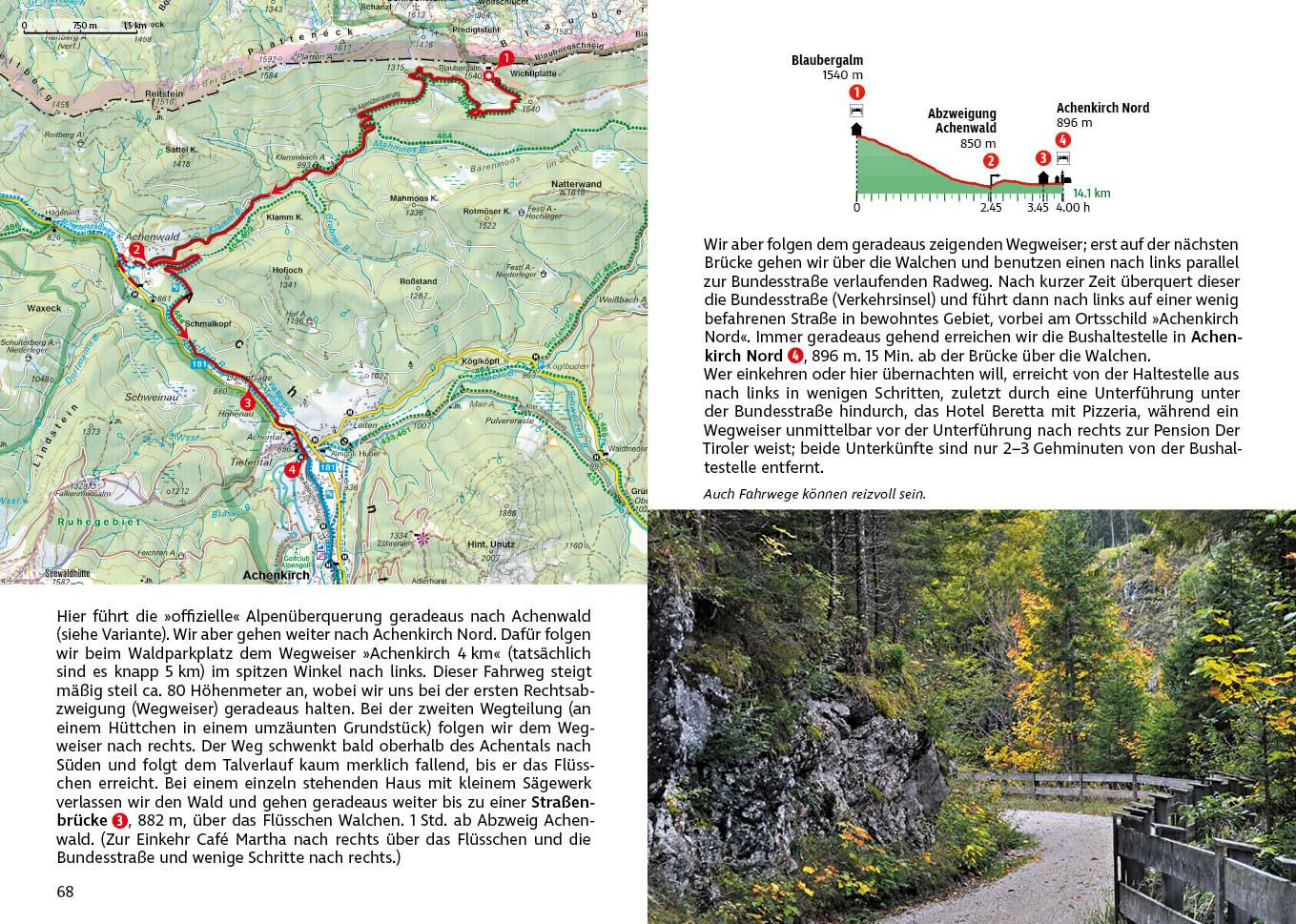 Beispielinhalt (Bild) Alpenüberquerung Tegernsee - Sterzing