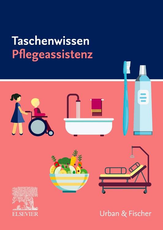 Vorderes Coverbild Taschenwissen Pflegeassistenz