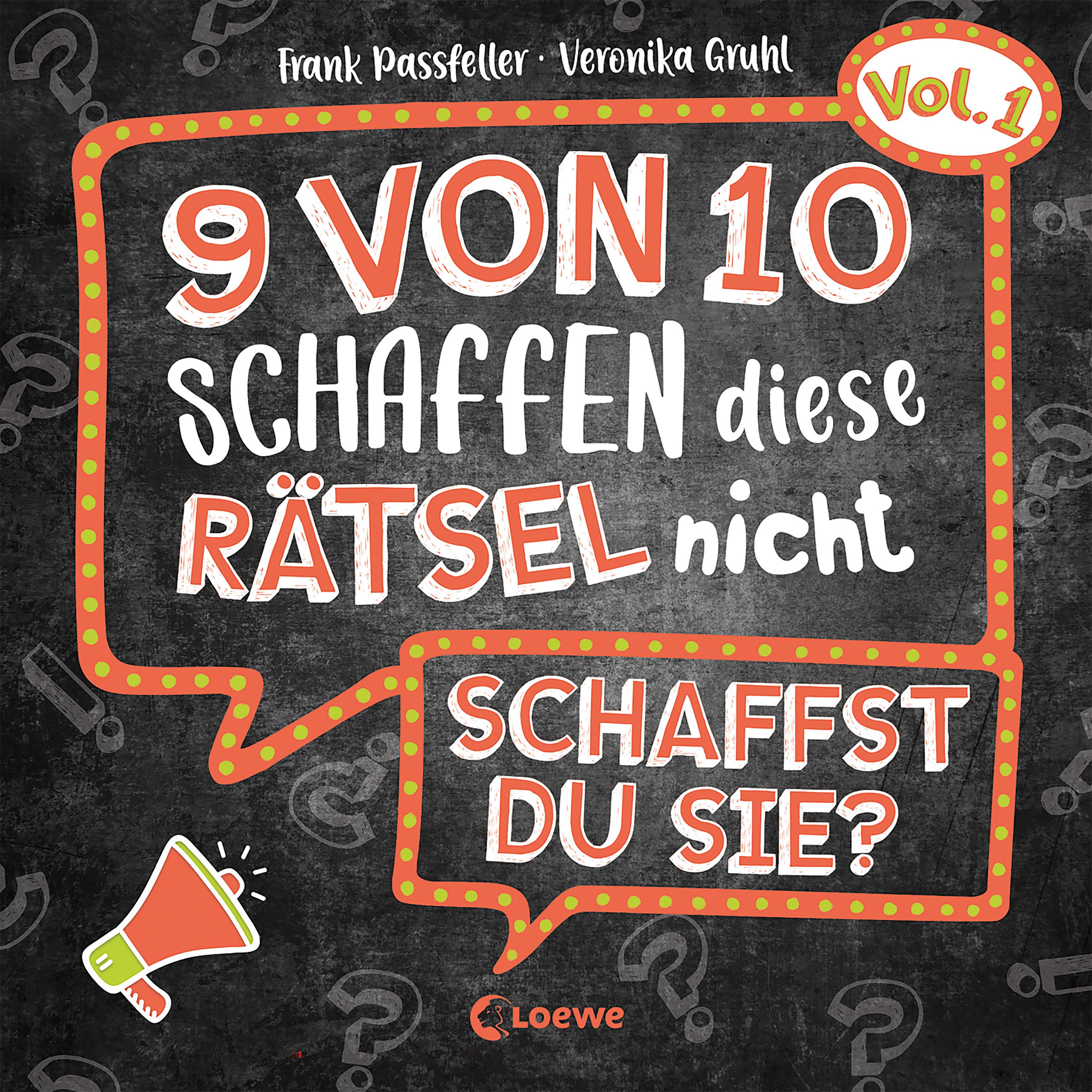 Vorderes Coverbild 9 von 10 schaffen diese Rätsel nicht - schaffst du sie? - Vol. 1