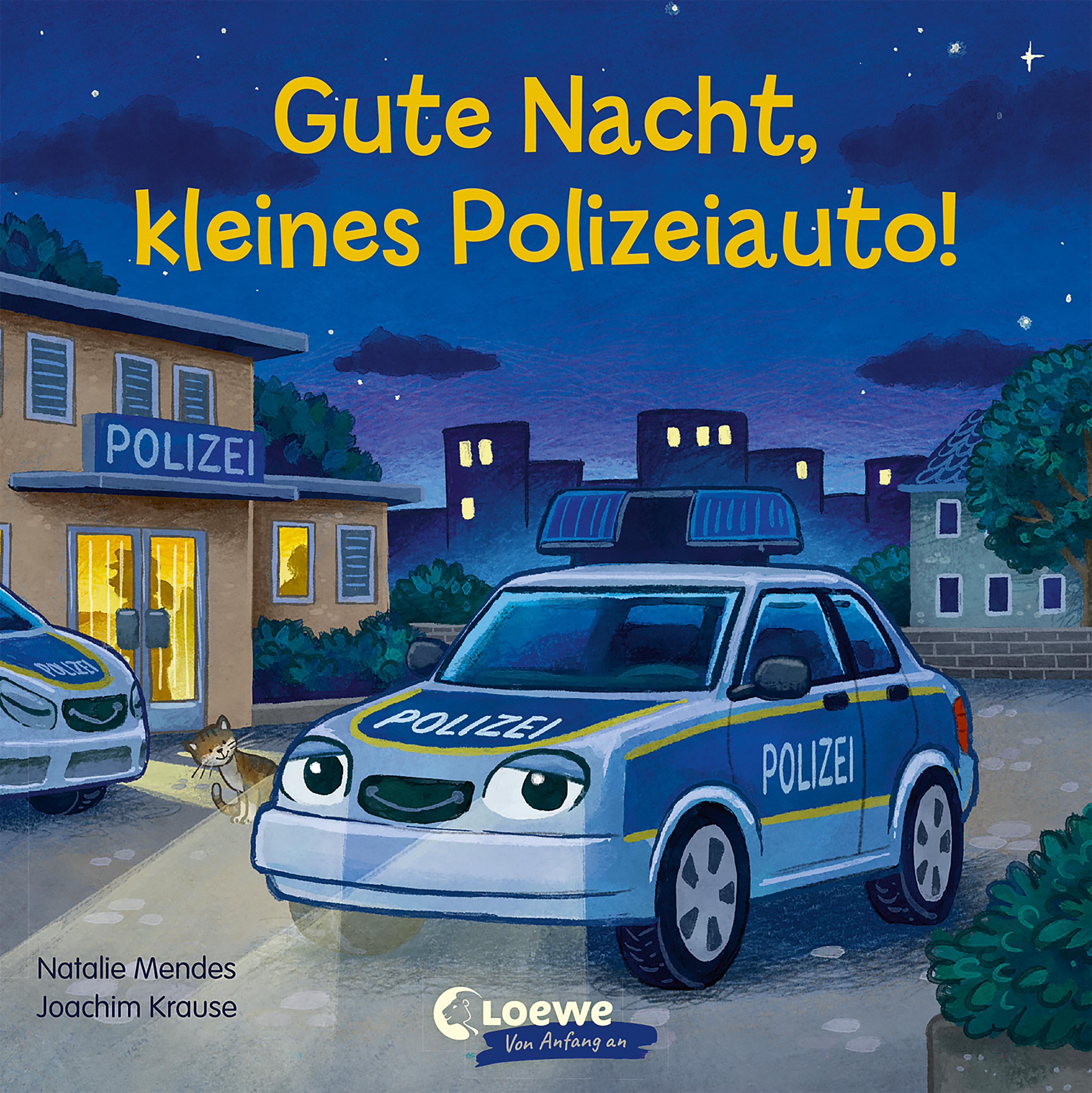 Vorderes Coverbild Gute Nacht, kleines Polizeiauto!