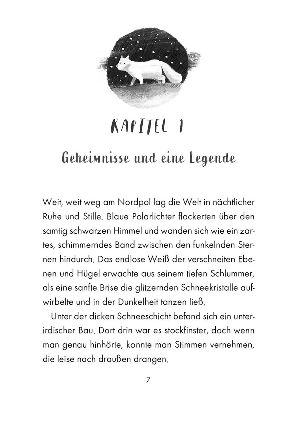 Beispielinhalt (Bild) White Fox (Band 1) - Der Ruf des Mondsteins