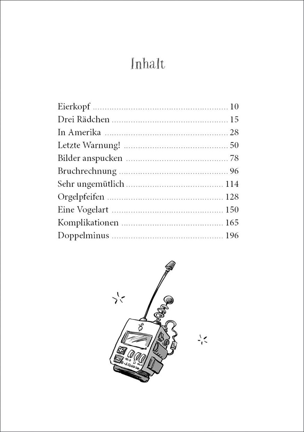 Beispielinhalt (Bild) Luzifer junior (Band 10) - Die verrückte Zeitmaschine